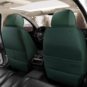 全包主驾驶位汽车座套单个司机专用椅罩亚麻布艺四季 通用单片坐垫