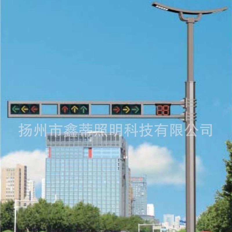 厂家多功能合杆智慧共杆综合交通信号灯指示牌路灯监控用杆