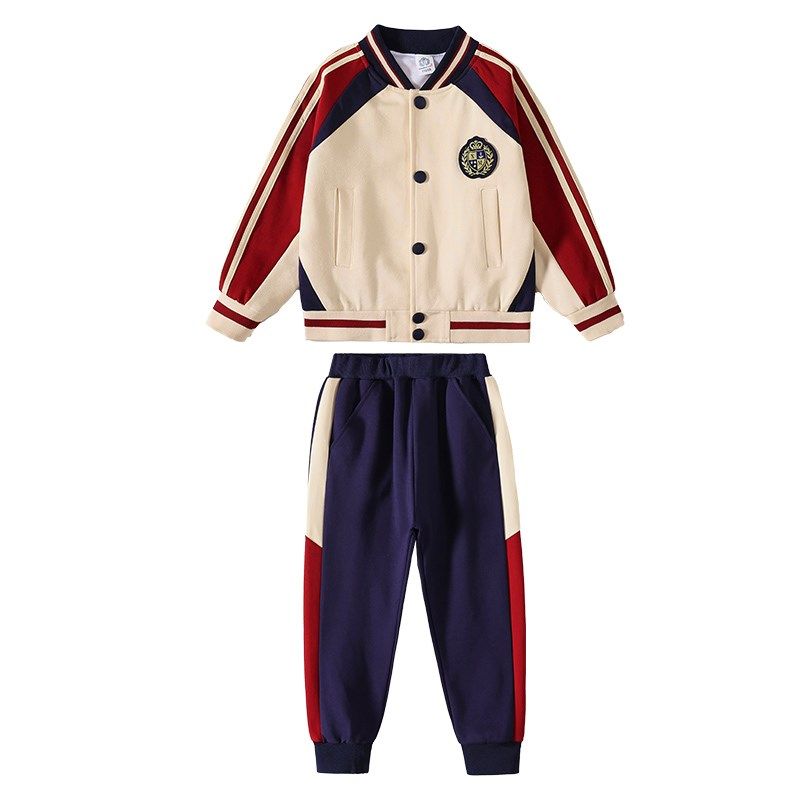 小学生校服夏款幼儿园园服春秋装儿童春季运动会班服三件套装