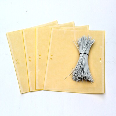 双面粘虫板黄色诱虫板防水蓝板蔬菜温室大棚小黑飞果实蝇苍蝇