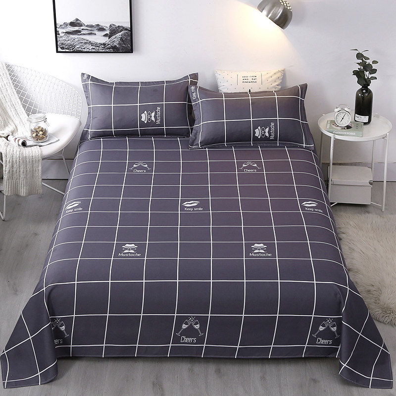 床单单件学生宿舍单人双人床1.8米1.5m儿童1.2被单被罩纯棉两件套,床上用品,床单,淘宝优惠券,粉丝福利购,淘宝优惠卷