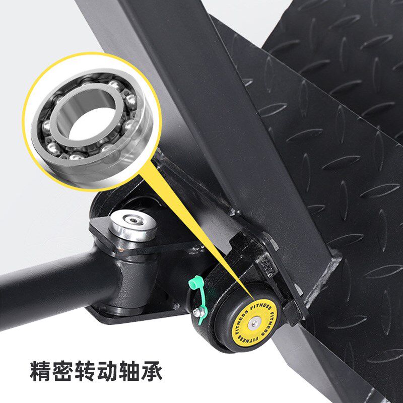 健身房练背t杆t杠海豹划船商用健身器材T型划船训练器器械划船机