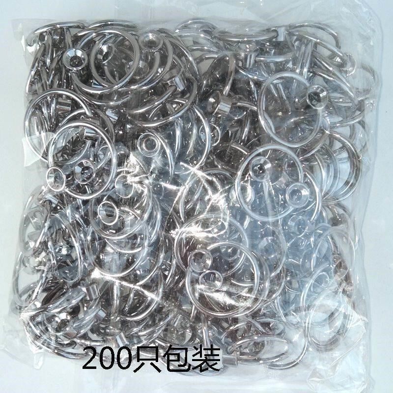 圆环小拉手防不锈钢铁环拉环菜板钻板面板抽屉药柜门提手五金配件
