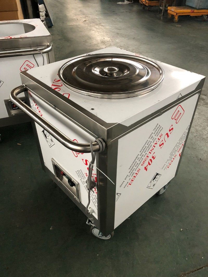 不锈钢保温餐车粥车汤池汤桶车汤粥车保温汤台 快餐台保温台