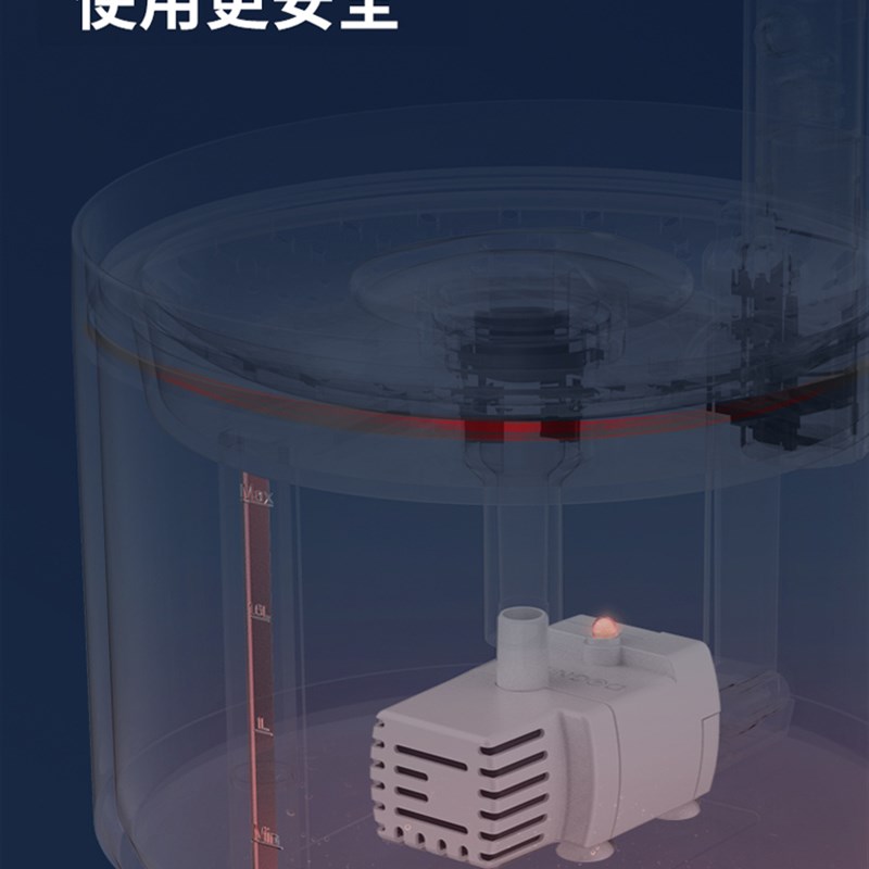 多尼斯猫咪饮水机宠物喝水器自动循环喂水器流动不湿嘴狗狗饮水器