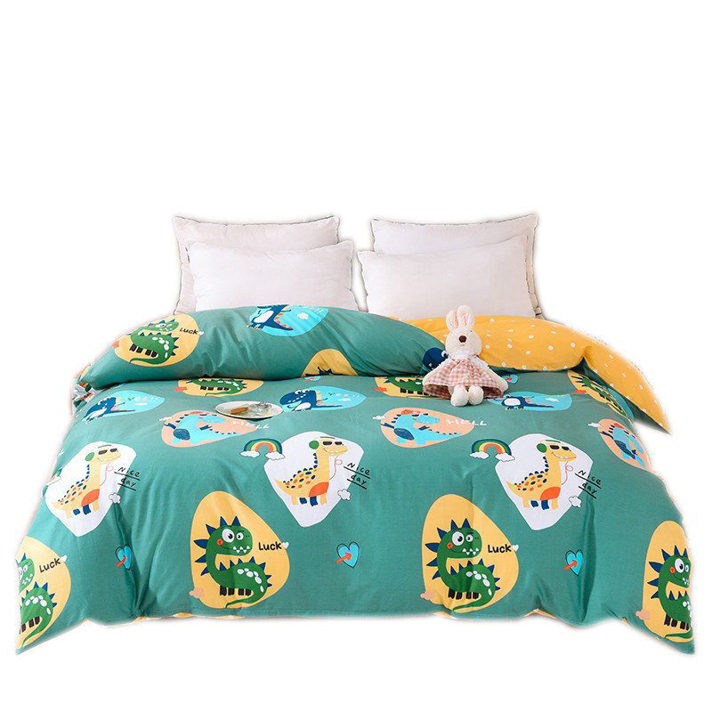 儿童卡通被套单件全棉单人1.5m学生宿舍被罩双人200x230定制