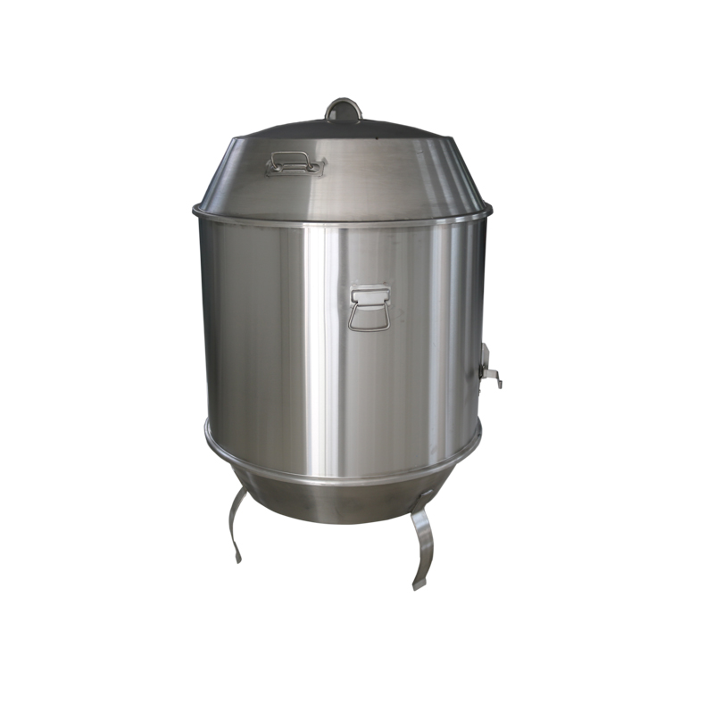 工程全钢不d锈钢商用烤鸭炉加厚烤炉烤鹅炉双层木炭吊炉烧鹅炉烧