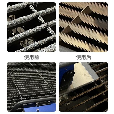 激光剑栅除渣机齿l条焊渣切割平台智能熔渣清渣工业手动去渣机