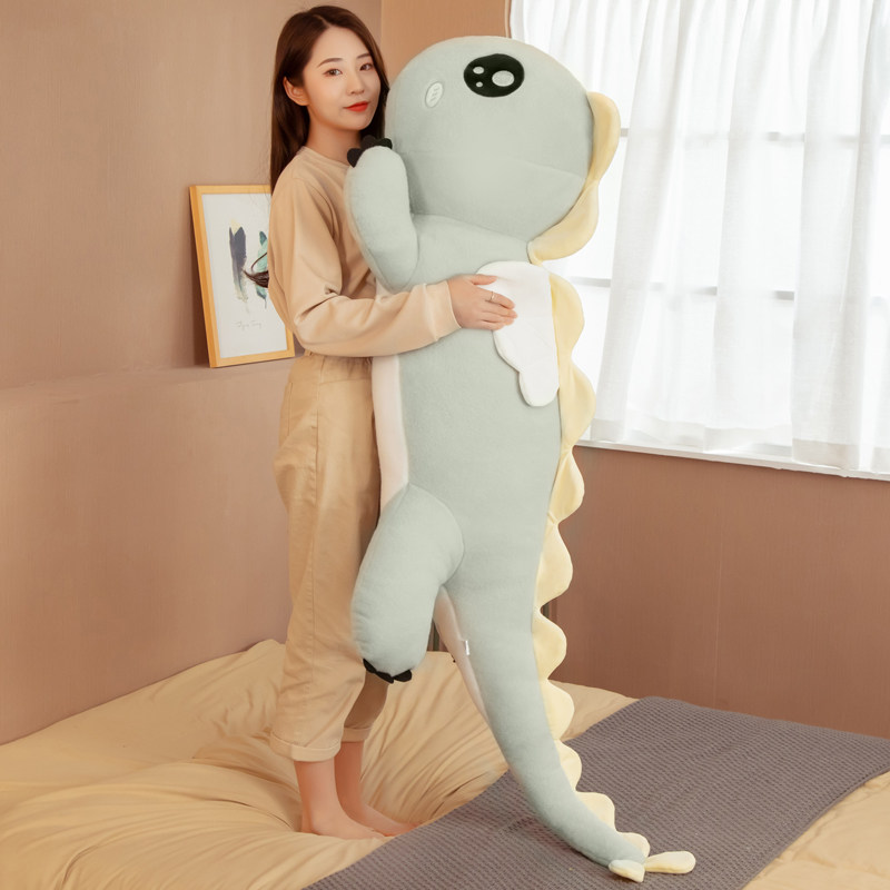 趴趴恐龙公仔毛绒玩具女生床上陪着睡觉夹腿大抱枕玩偶娃娃萌女孩