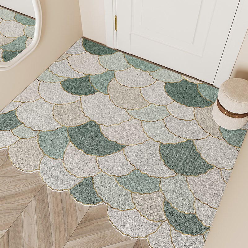 云朵丝圈入户门地垫门垫进门大门口脚垫子地毯家用门外防滑可裁剪