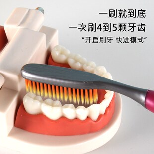 现货速发大头牙刷软毛成人家庭装宽头长毛加长家用男.士大号泓纳