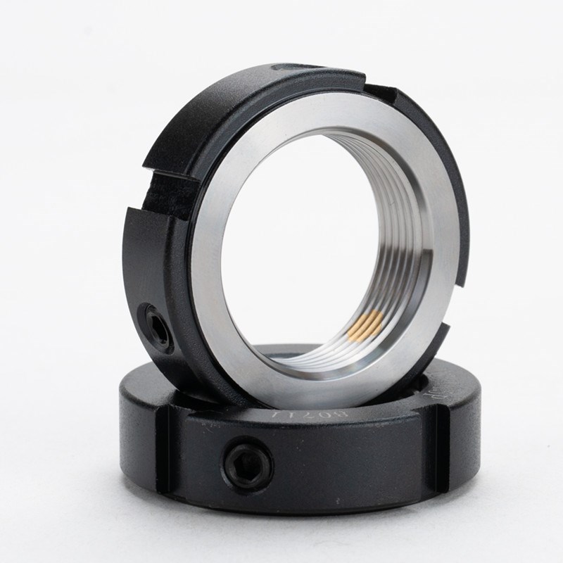 锁紧螺母R-M80*1.5/2.0机床主轴防松锁定螺帽R型径向自锁圆螺母