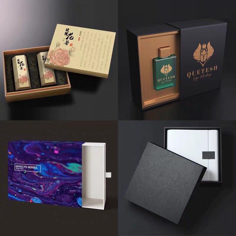 白卡纸盒印刷定制精品电子产品化妆品包装盒定做折叠瓦楞高档礼盒