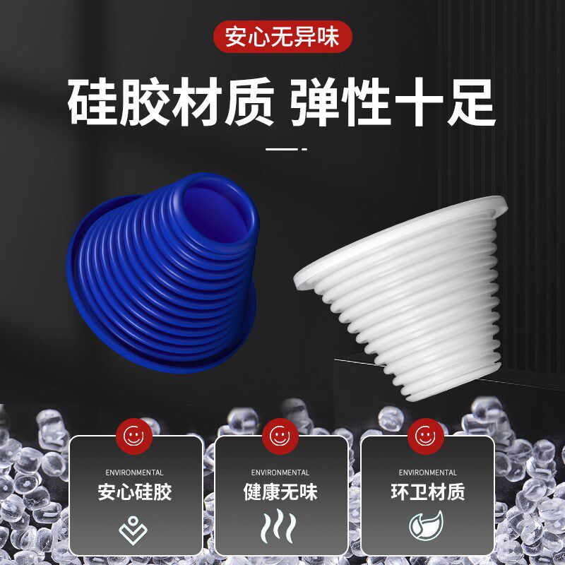 下水道封口盖水管堵头堵塞头40/75/110/50管堵盖堵口器管道下水管