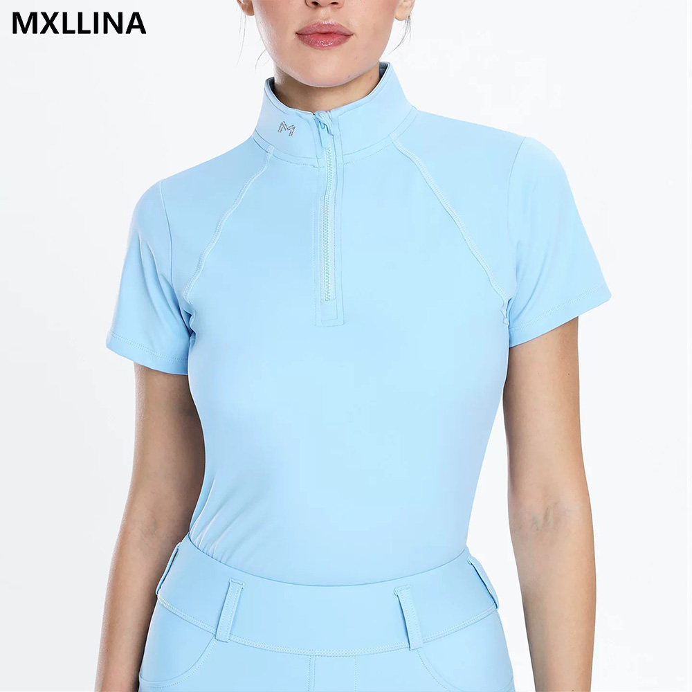 12色MXLLINA马术上衣短袖