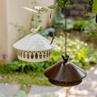 蚊香盒户外蚊香盘托创意铁艺个性装饰品悬挂式香薰炉民宿庭院摆件