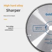 12寸120齿切割铝型材255锯铝锯片 金田铝合金锯片专业级7
