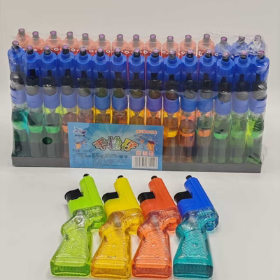 手枪造型儿童果味饮料8090糖果怀旧水枪玩具学生趣味喷雾零食