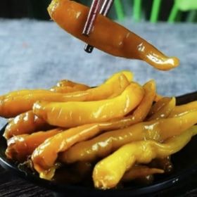 酸辣椒500克袋装老坛泡制脆皮辣椒泡酸菜腌菜精选下饭菜好吃不腻