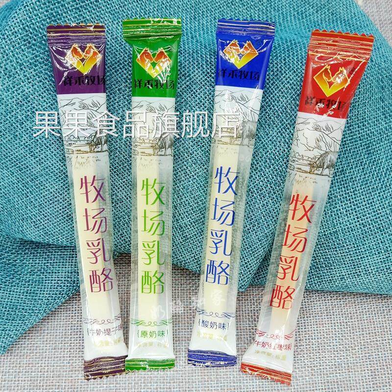 祥禾牧场乳酪条牧场乳酪牛奶条内蒙古特产北国情奶酪条400克零食