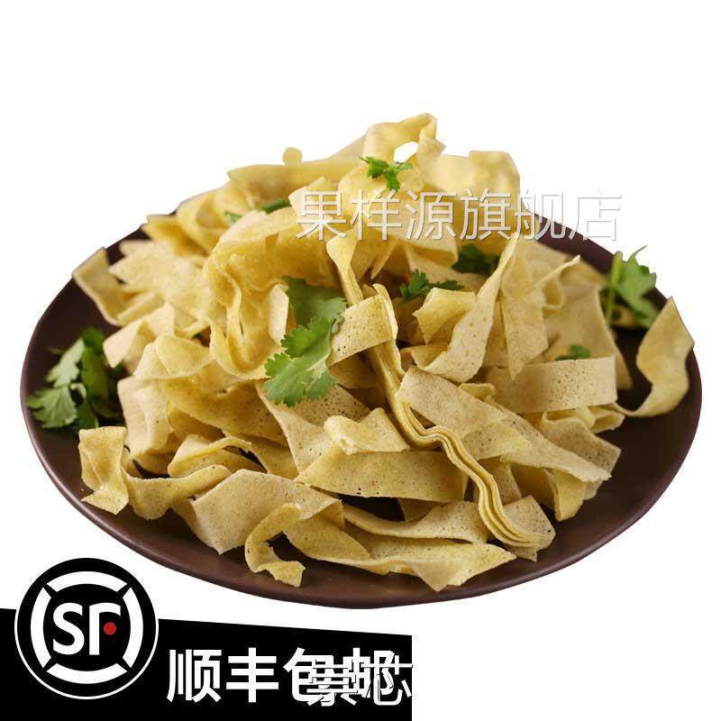 天津特产网红抖音大福来真素诚嘎巴菜锅巴菜真空装不含卤锅巴500G