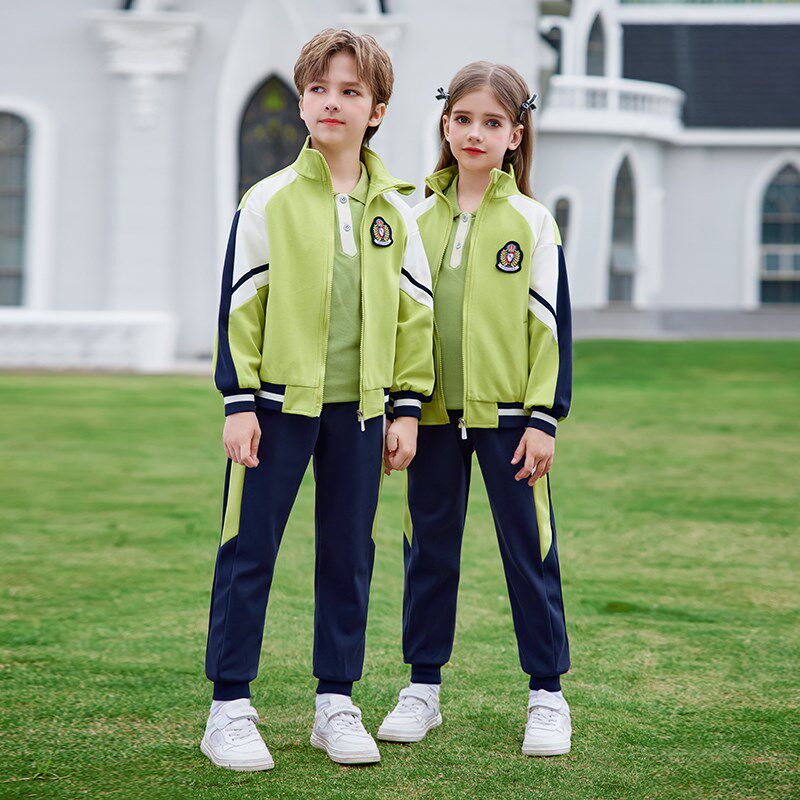 小学生校服套装春秋四件套青少年装夏季 幼儿园班服毕业拍照服装