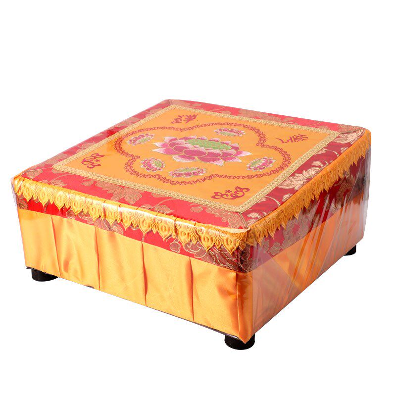 莲花寺院礼佛拜垫拜佛垫家用打坐垫禅修垫跪垫拜櫈拜椅佛前