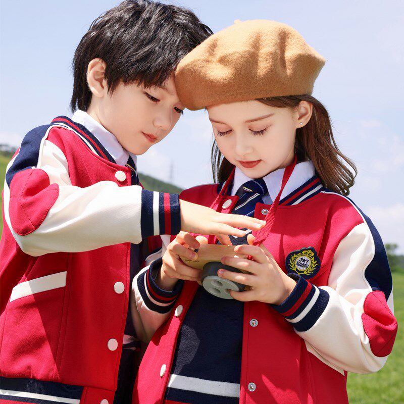 款班服园服幼儿园班服小学生校服三件套春款春款套装春秋校服运动