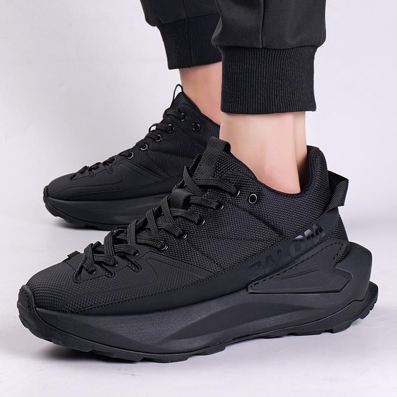 运动鞋男新款冬季加绒保暖鞋男士厚底增高防滑休闲跑步棉鞋子男潮