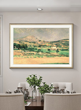 美式乡村装饰画客厅挂画餐厅卧室玄关过道墙画欧式床头壁画风景