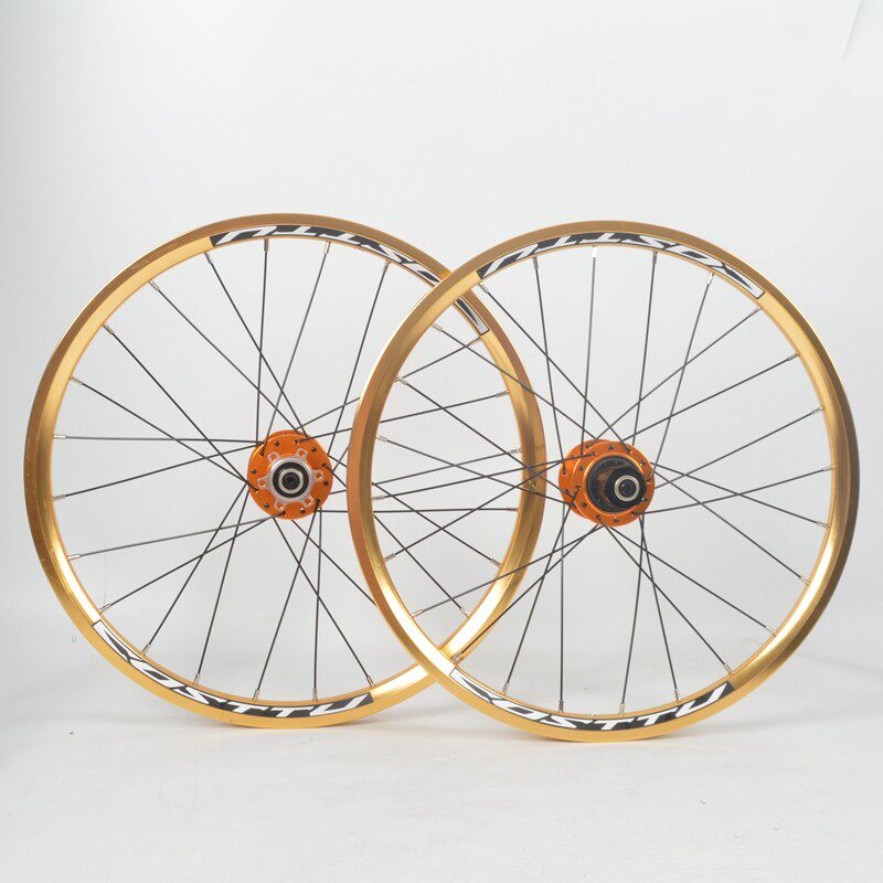 五培林120响折叠自行车16寸305 349 18寸355 20寸406 451碟刹轮组