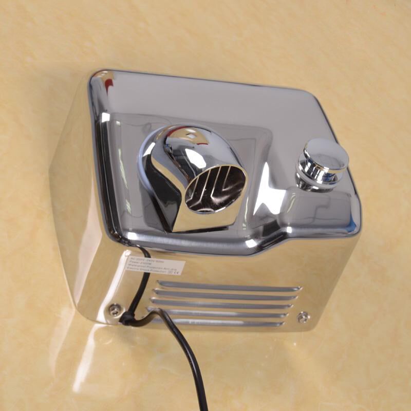 不锈钢全b自动吹手机公司洗手间手干机器餐厅厕所吹手干机手部烘