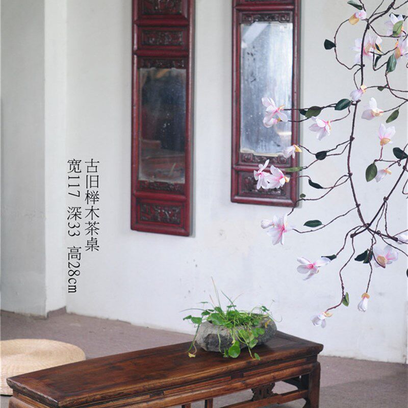 明清老旧家具炕几长茶桌茶几茶台长F条凳展示架明清古典家飘窗桌