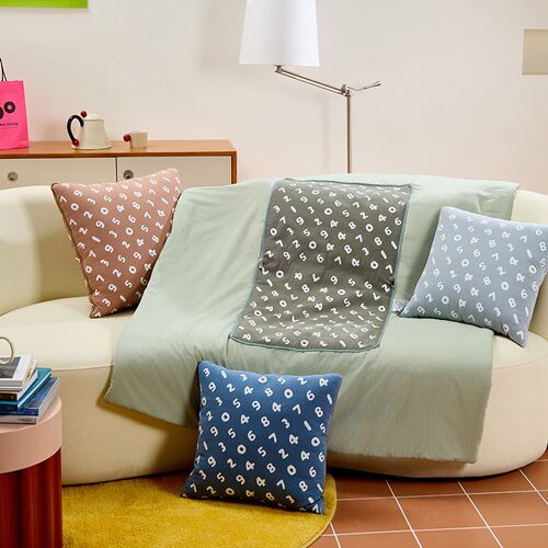 折叠抱枕被子两用简约汽车腰枕沙发靠垫清新办公室宿舍午休空调被