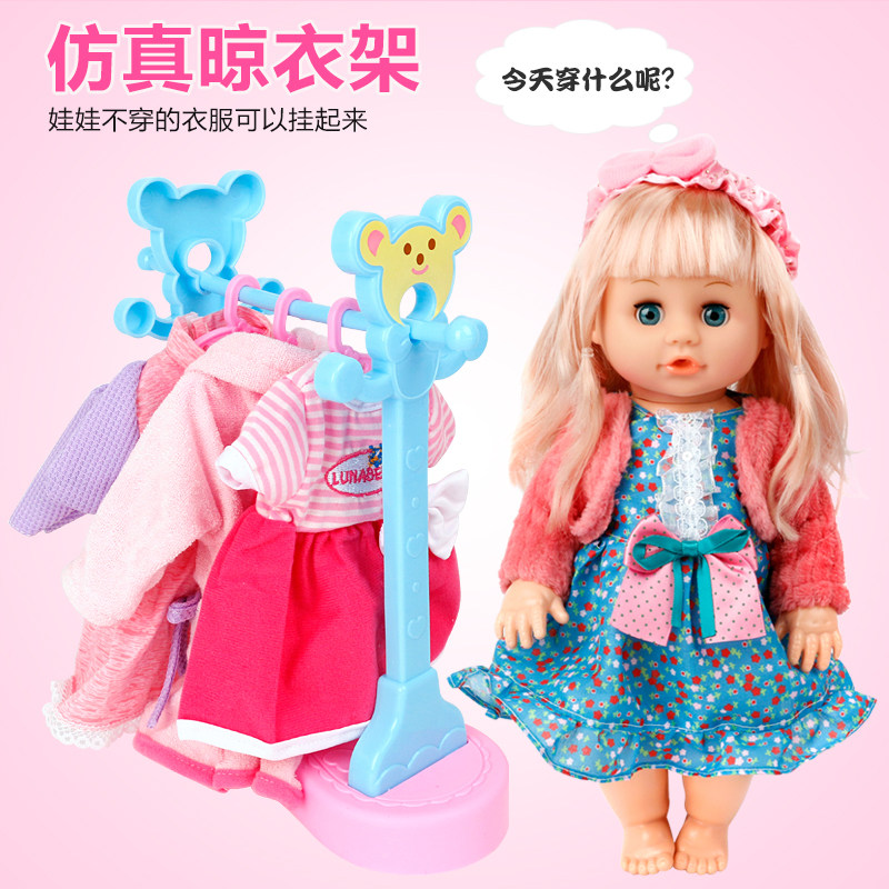 大号儿童玩具手推车可调节宝宝大推车带娃娃过家家女孩童公主礼物