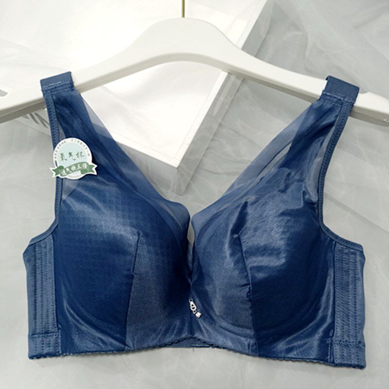 黛思侬6773内衣女薄款无海绵软钢圈洞洞气孔上托夏季定型大码文胸