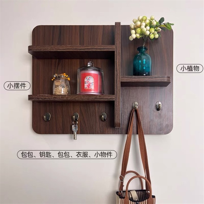 电表箱装饰画2025新款简约免打孔配电箱挂画改造置物架电闸箱遮挡