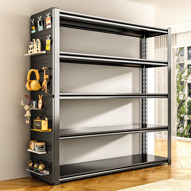 家用多层置物架仓储货架落地阳台储物架杂物间地下室钢制收纳铁架