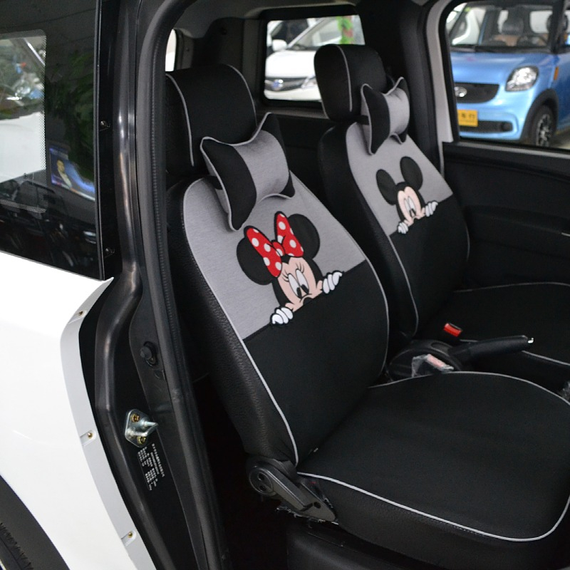 新能H6K3合众鑫辉电动汽车y座套座垫四轮轿车四季通用卡通亚麻