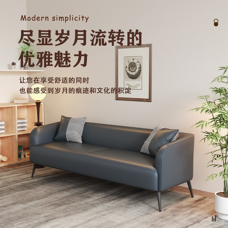 小户型精致沙发客厅双人三人位卧室小型简易不占地方窄版店铺用二