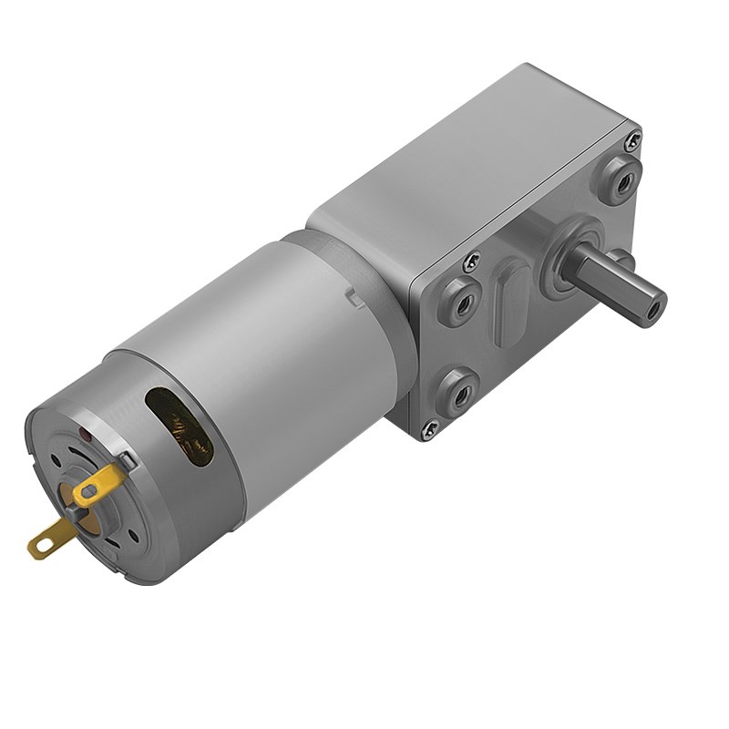 4632-c395微型直流减速电机涡轮蜗杆自锁齿轮调速小电机12v24v马