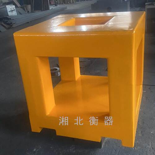 2T叉车配重块厂家1x1米托盘叉车试重吨配重砝码.5T/4.5T配重