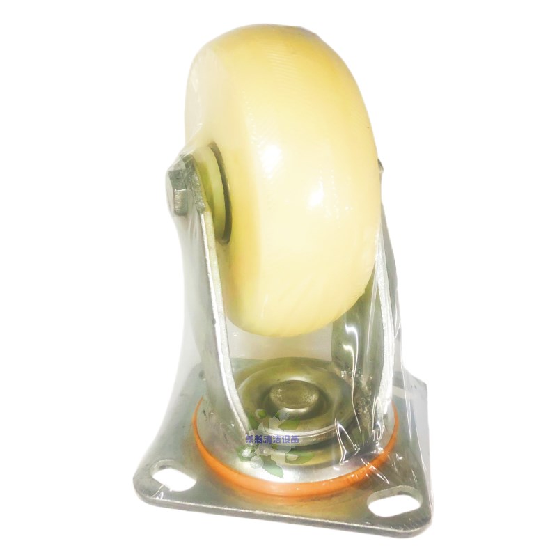 坦能T5e洗地机轮子TENNANT手推式扫地车配件底盘万向轮导转向轮毂