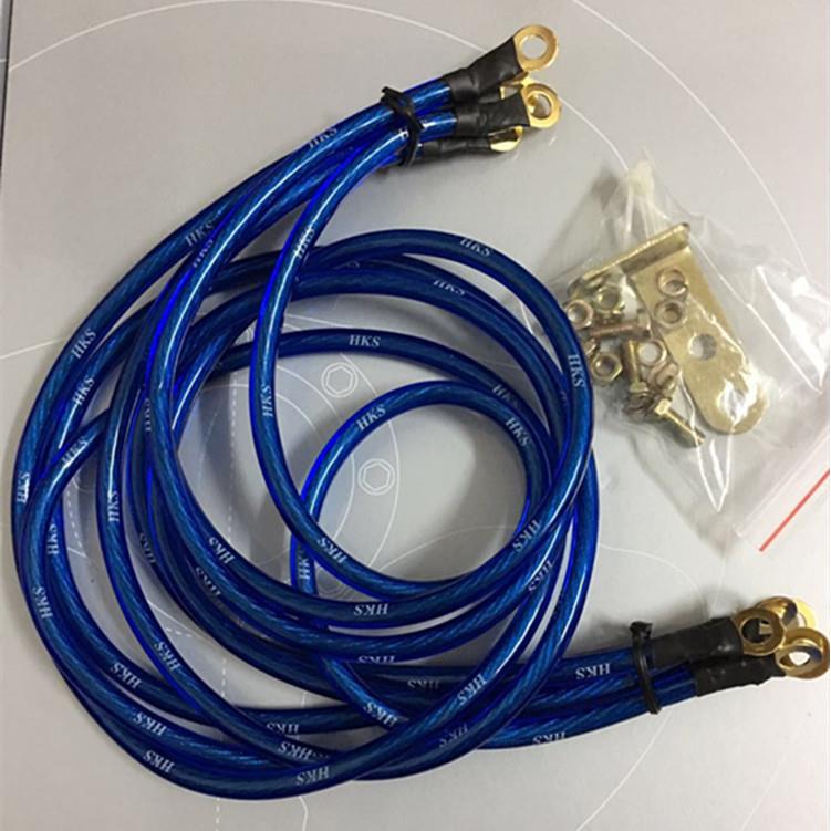 车身强化地线整流器地线 汽车改装加强地线 5根赛车负极搭铁线电