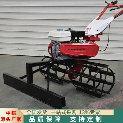 小型手推式混凝土扒灰机高强扒灰混凝土摊铺机手扶式水泥平铺机