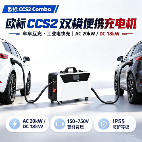 CCS2车车互充V2V交直流快充机