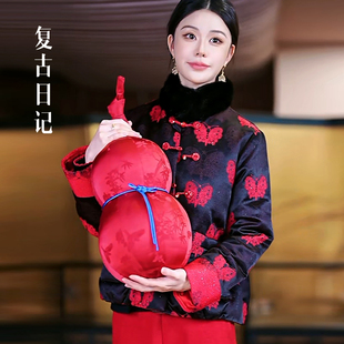 复古日记新中式 抱枕2F1S7803 国风女装