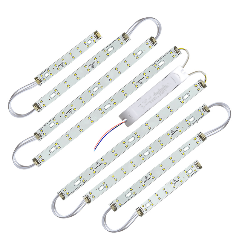 客厅圆形大灯吸顶灯改造灯芯超亮节能led灯条组合60cm80cm1米替换