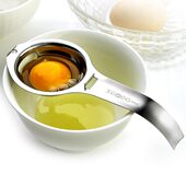 喜诗304不锈钢隔蛋器 蛋黄蛋清分离器厨房小工具滤蛋器分蛋器鸡蛋