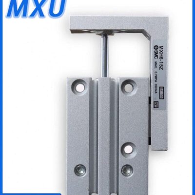 小型直线导轨气动滑台气缸MXU6-5 10 15 20 25 30 40 50 60